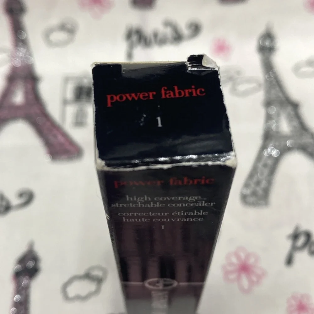 Giorgio Armani Power Fabric High Coverage Concealer # 1 Damaged Box